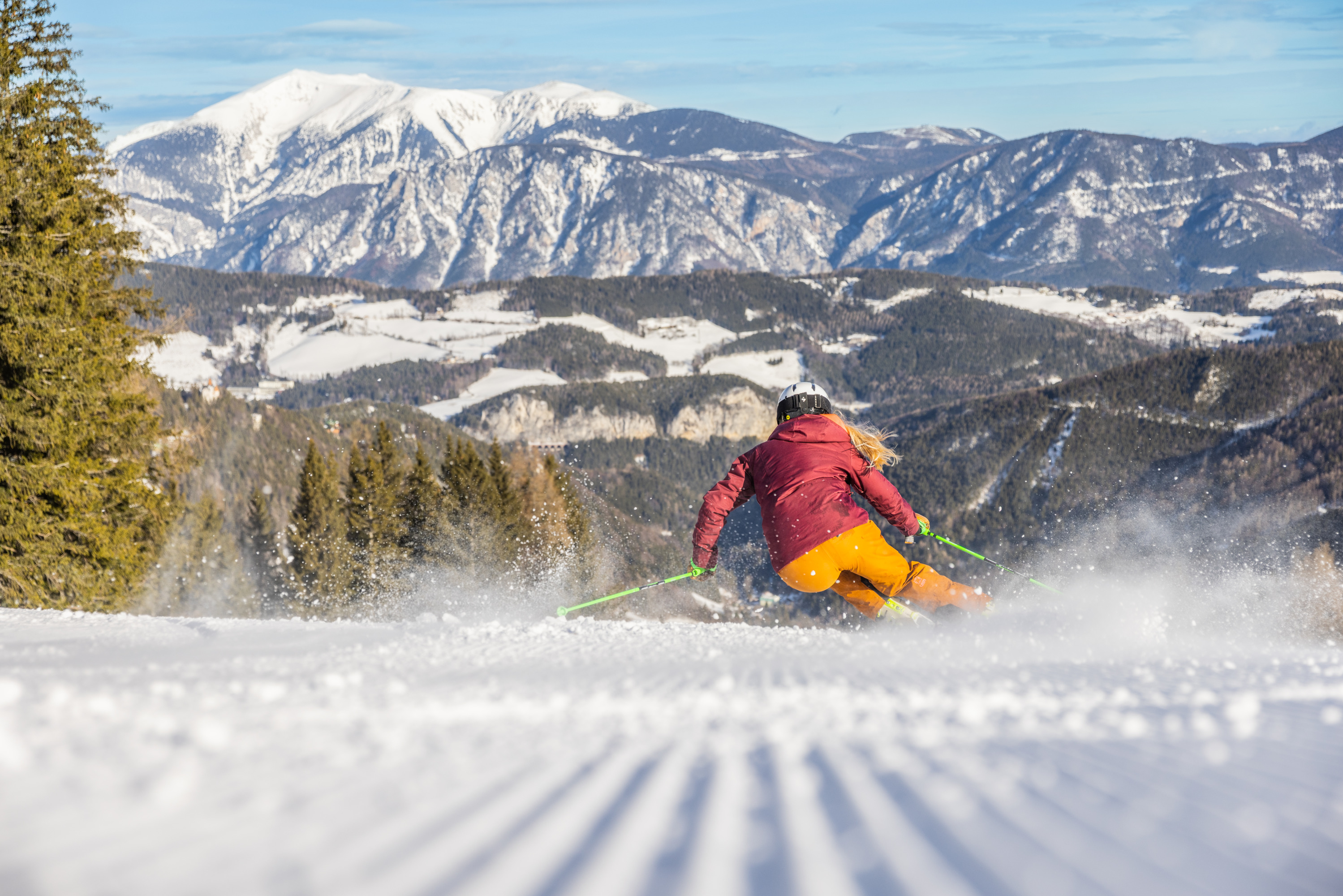 Semmering Hirschenkogel Lyžařská střediska v Dolním Rakousku
